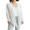 Lauren Ralph Lauren Linen-Blend Sweater White XS
