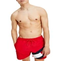 Tommy Hilfiger Solid Flag Swimshort Primary in Red M