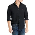Polo Ralph Lauren Classic Fit Garment-Dyed Oxford Shirt Black S