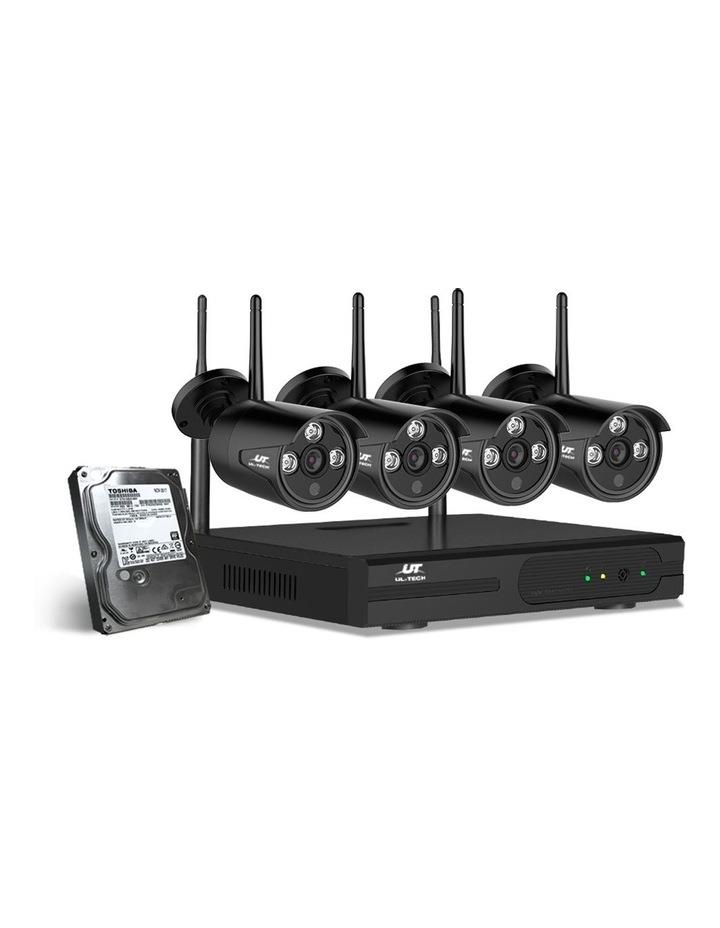 UL TECH 1080P 8-Channel Wireless Security Camera System with 2TB Hard Drive (4 Bullet Cameras) No Colour
