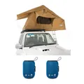 Kings Roof Top Tent + 2 x Outdoor Bluetooth Speaker