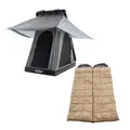 Kings Grand Tourer MkIII Aluminium Rooftop Tent + 2x Premium Winter/Summer Sleeping Bag -5°C to +5°C