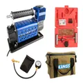 Thumper Air Compressor MkIII + Canvas Thumper Bag + Tyre Deflator + Hercules Tyre Repair Kit