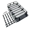 Steel Full Length Roof Rack for Gutter Mount Vehicles Incl mounting brackets Powdercoated
