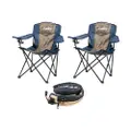 2x Essential Camping Chair + Strip Light