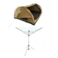 Kings Deluxe Double Swag Big Daddy + Camping Clothesline
