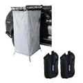 Awning Shower Tent + Sand Bag Kit (pair)