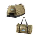 Kings Deluxe Escape Single Swag + Deluxe Single Swag Polyester Bag