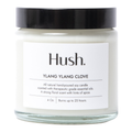 Hush Candle Ylang Ylang Clove Essential Oil Candle