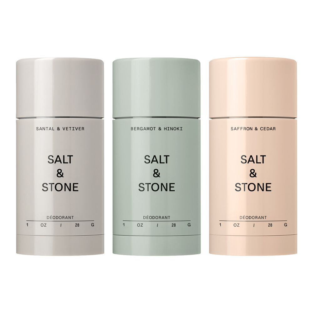 Salt & Stone Mini Deodorant Discovery Set