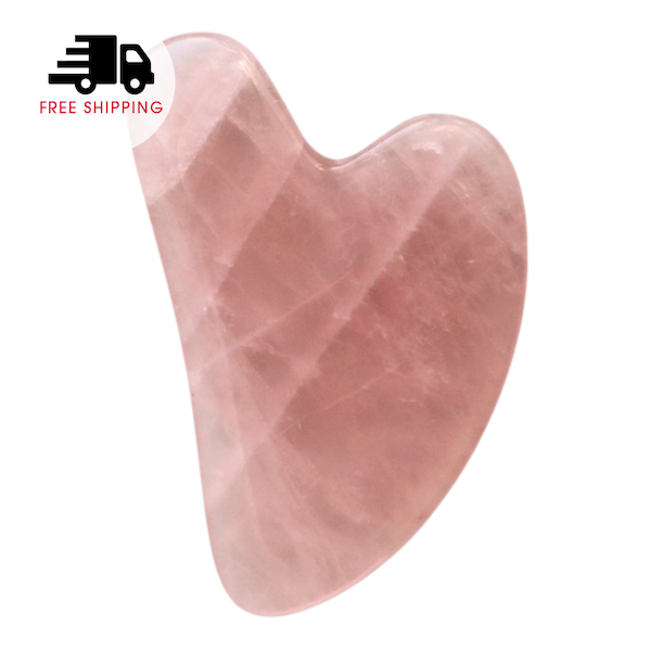 Mount Lai Gua Sha Facial Lifting Tool Rose Quartz