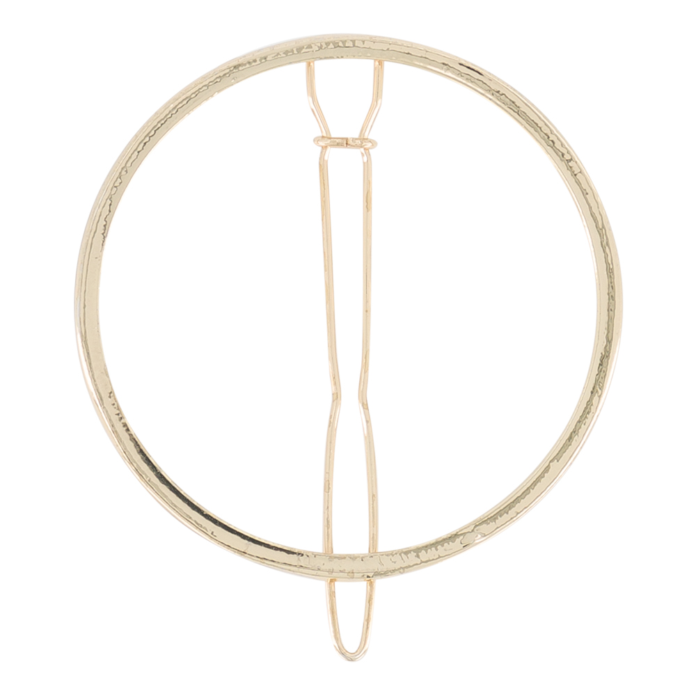 Bachca Round Metal Barrette