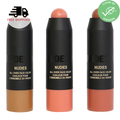 Nudestix Mini Nudies All Over Face Color 3pc Kit (Limited Edition)