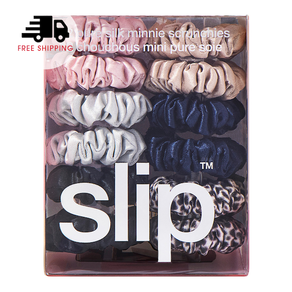 Slip Minnie scrunchies