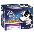 Felix As Good As It Looks Favourites Selection Wet Cat Food - 12x85g