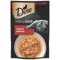 Dine Melting Soup Tuna & Salmon Wet Cat Food - 40g