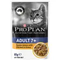 Pro Plan 7+ Senior Chicken Gravy Pouch Wet Cat Food - 85g