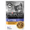 Pro Plan Kitten Chicken Jelly Pouch Wet Cat Food - 85g