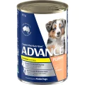 Advance Puppy Chicken & Rice Wet Dog Food - 410g