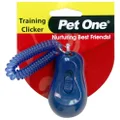 Pet One Training Clicker- Blue