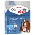 Comfortis Plus Blue Flea & Worming Tablets 18.1-27kg Dog 6 Pack - 6pk