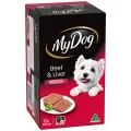 My Dog Adult Beef & Liver Wet Dog Food - 1x100g