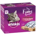 Whiskas Adult So Fishy Seafood in Jelly Wet Cat Food 12 x 85g - 12x85g