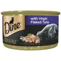 Dine Desire Virgin Flaked Tuna Wet Cat Food - 85g