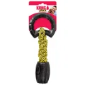 KONG Jaxx Braided Dog Tug Toy - Large / Black