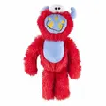 Cuddlies Monster Dog Toy - Small / Red/Blue