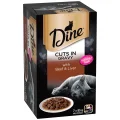 Dine Daily Variety Beef & Liver Cuts In Gravy Wet Cat Food Tray - 85g