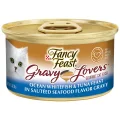 Fancy Feast Gravy Lovers Ocean Whitefish & Tuna Feast Wet Cat Food - 85g