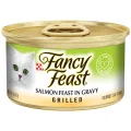 Fancy Feast Grilled Salmon Feast in Gravy Wet Cat Food - 85g