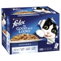 Felix As Good As It Looks Ocean Fish Wet Cat Food - 12x85g