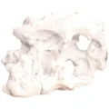 Aqua One Ornament White Marble Rock With Holes - Large