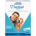 Sentinel Spectrum Tasty Chews Flea & Worming Treatment 22-45kg Dog - 6pk