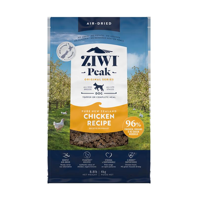 Ziwi Peak Air Dried Chicken Recipe Dry Dog Food - 454g