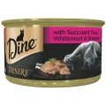 Dine Desire Tuna, Whitemeat & Snapper Wet Cat Food - 85g