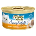 Fancy Feast Adult Creamy Delights Chicken Feast Wet Cat Food - 85g