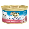 Fancy Feast Adult Creamy Delights Salmon Feast Wet Cat Food - 85g