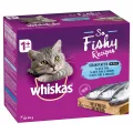 Whiskas So Fishy Wet Cat Food Ocean Platter In Jelly Pouches 12x85g - 12x185g