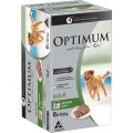 Optimum Adult Wet Dog Food Lamb & Rice Trays - 6x100g