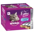 Whiskas Adult So Fishy Recipes Wet Cat Food Ocean Platter In Jelly 24x85g Pouches - 24x85g