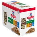 Hill's Science Diet Favourite Selection Variety Pack Pouches Wet Kitten Food - 12x85g