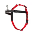 Halti Front Control Harness Black/Red - Large