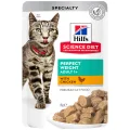 Hill's Science Diet Perfect Weight Adult Chicken Pouches Wet Cat Food - 85g