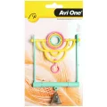 Avi One Bird Toy 2-in-1 Swing with Turning Rings