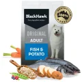 Black Hawk Original Adult Fish & Potato Dry Dog Food - 10kg