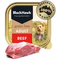 Black Hawk Grain Free Adult Beef Wet Dog Food - 100g