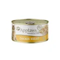 Applaws Natural Chicken Breast in Broth Wet Cat Food Can - 70g